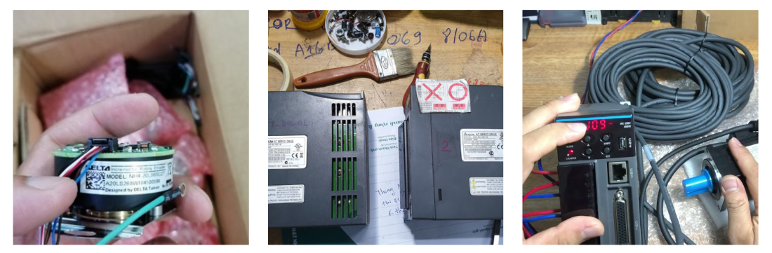sửa servo Delta tại xưởng catec