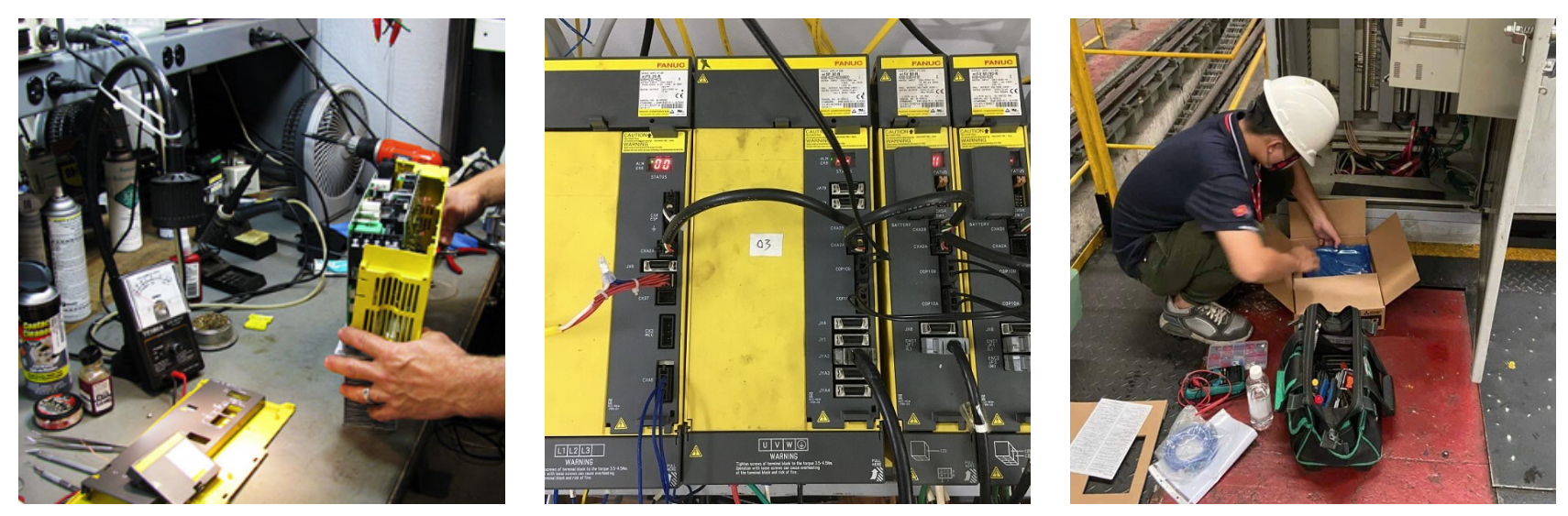 sửa servo fanuc tại xưởng