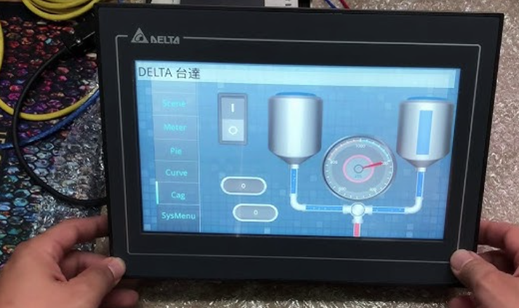 Sửa màn hình HMI Delta lỗi cảm ứng, sửa HMI Delta bấm cảm ứng khó ăn