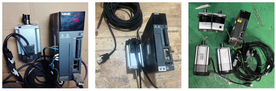 nhân viên công ty catec đang sửa servo trung quốc