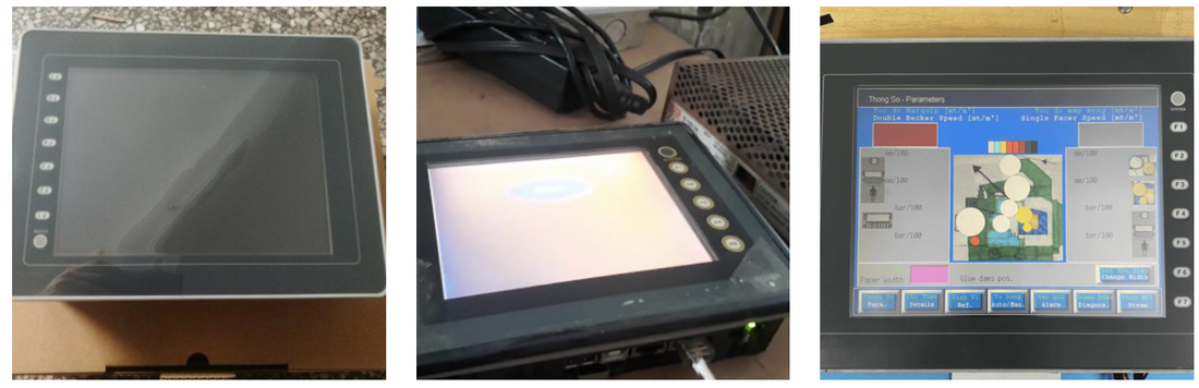 sửa chữa màn hình hmi fuji tại công ty catec