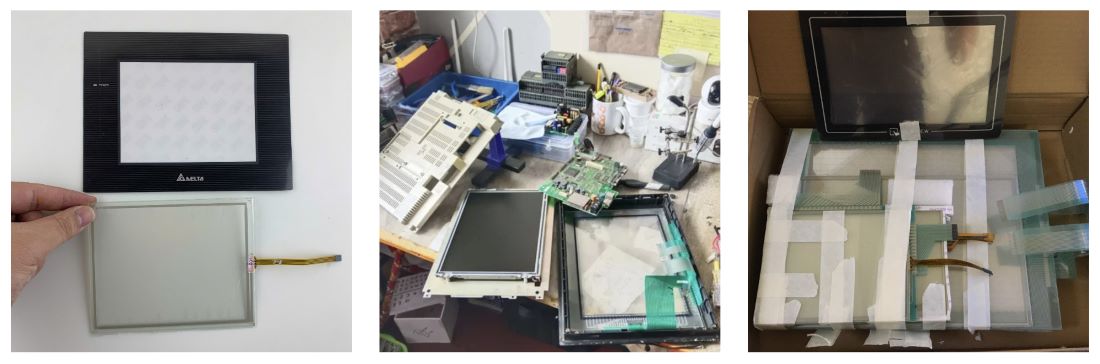 Sửa màn hình HMI Delta lỗi cảm ứng tại catec