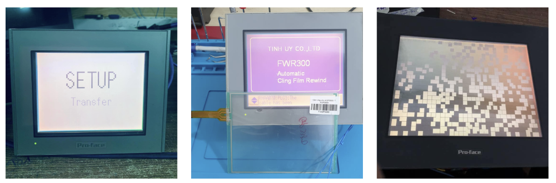 thay cảm ứng cho màn hình proface tại catec