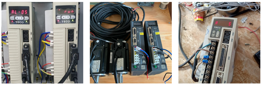 sửa servo teco tại xưởng catec