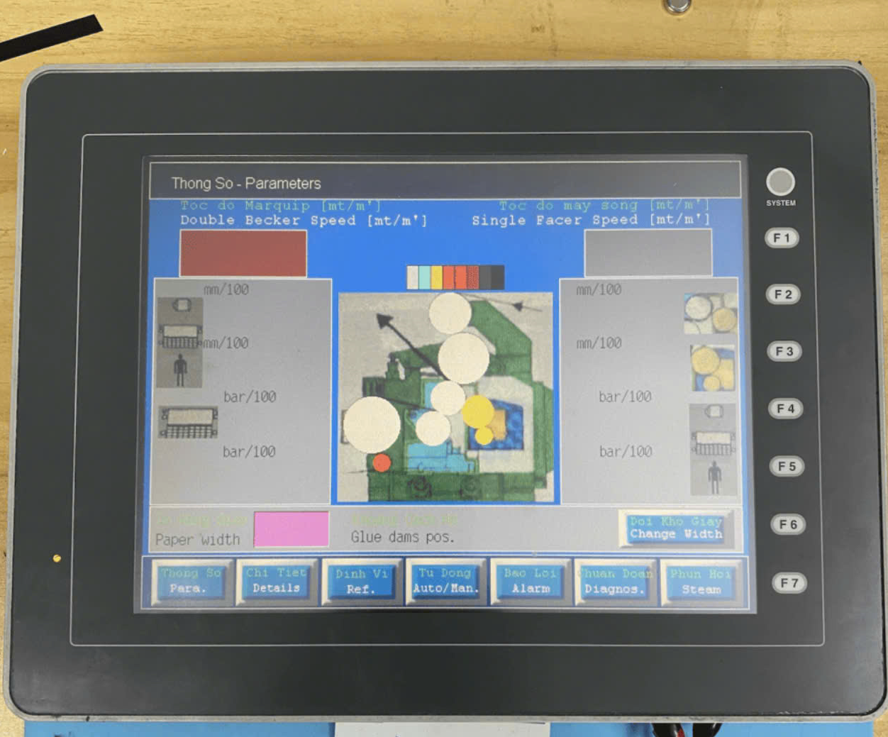 catec chuyên sửa chữa màn hình hmi Fuji 