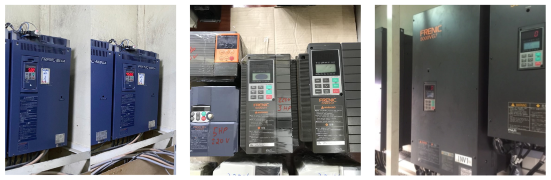 biến tần đang được sửa chữa tại xưởng catec
