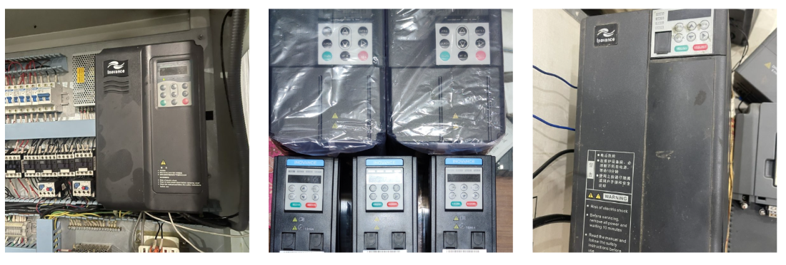 Nhân viên Catec đang sửa chữa biến tần Inovance