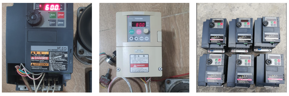 Nhân viên Catec đang sửa chữa biến tần Toshiba