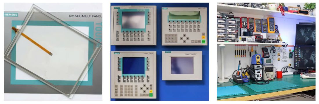nhân viên chúng tôi đang sửa màn hình siemens