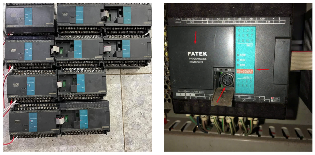 plc fatek đang được sửa tại catec