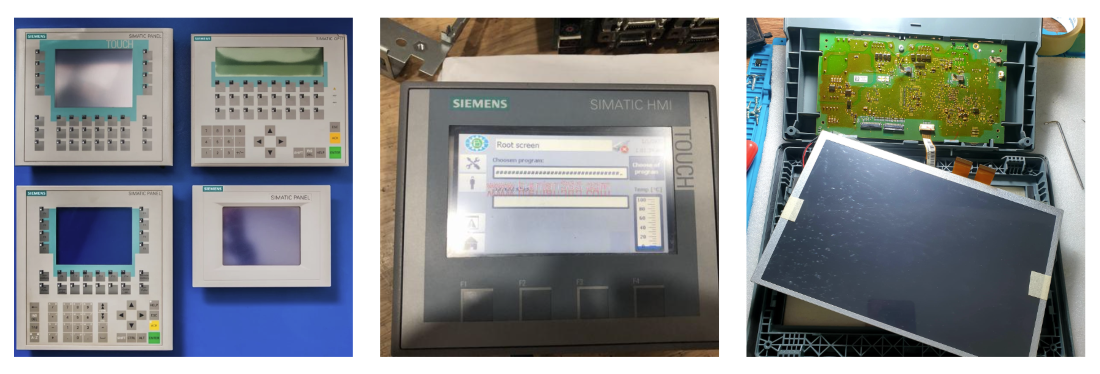 nhân viên chúng tôi đang sửa màn hình siemens