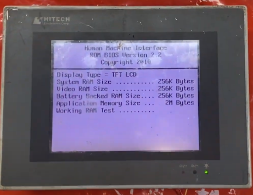 catec chuyên sửa chữa màn hình hmi HITECH